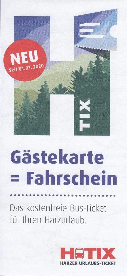 Haus-Kummeleck-Wohnung-3 Bad Lauterberg Zewnętrze zdjęcie